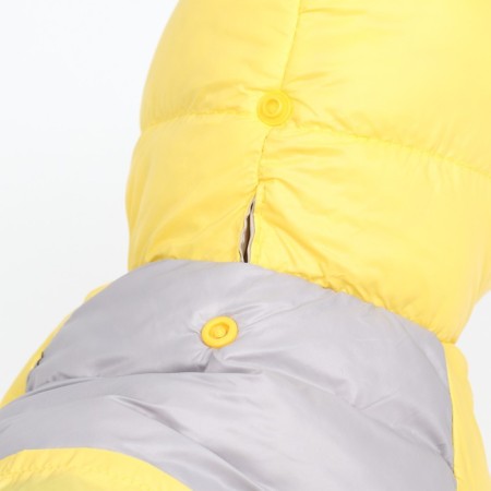 The overalls "anorax" reflective, size 18 (DS 40, OG 50, Osh 38 cm), black and yellow-5