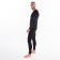 Male thermal underwear (longshit, pants), black color, size 54-56