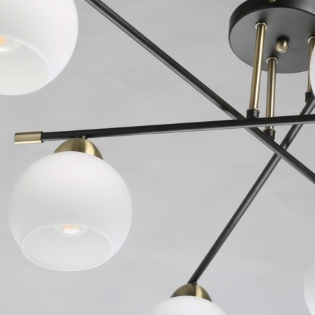 Hamburg chandelier, size 94x28x94 cm, 240W 6xe27-8