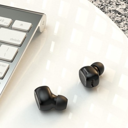 Wireless headphone Borofone BC28 Shiny Sound, microphone, BT5.0, 40 mAh, black-2