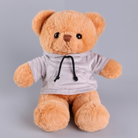 Soft toy "Bear" in a sweatshirt, 28 cm, color mix-8