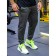 Pants male ise, size 48, gray color