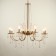 Chandelier 2459/8 E14 5W gold 75x75x85-135 cm Bayerlux