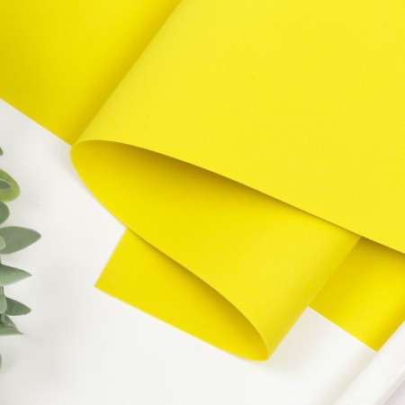 Foamiran "lemon" 1 mm set 10 sheets 50x50 cm
