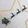 Lamp "New Year's sleigh" LED 3HAAA Black 7x25x33cm