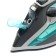 Iron Sakura SA-3061CG Premium, 2600 watts, ceramic soles, 400 ml, gray-turquoise