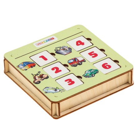 Educational game "Mathematical box. Transport"