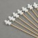 Wooden skewers "angel", 12 cm, set of 12 pcs.