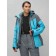 Ski suit female, size 42, blue color