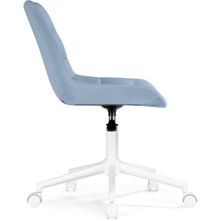 CHELUTTO CHARTOM CHARTOM (VELUTTO 47) Metal/velor, white/blue 50x60x80 cm-3