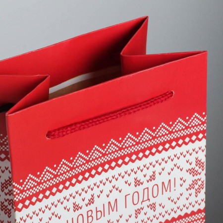 A package for a craft “Cozy New Year”, 13 x 36 x 10 cm, New Year-3