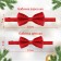 Set of ties-butter-ties "New Year's peas" for boys, gift packaging, crumb I