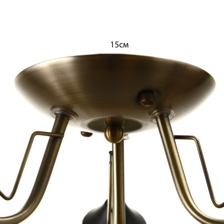 Chara "ESM Bayerluxin" 3he27 40W bronze 47x47x19 cm Bayerlux-5