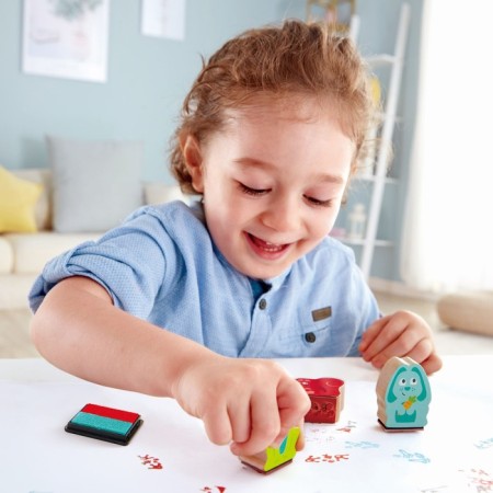 Set of Hape "animals", 3 stamps