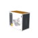Drying for dishes and devices, with a pallet, chromium color, kb005
