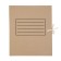 Archive folder with Calligrata ties, microgofrotcard, 100 mm, up to 900 sheets, brown