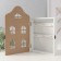Klyuchnik tree 6 hooks "Ancient house with arched windows" 31.5x18.3x5.2 cm