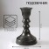 Black Metallic Cloth Crystalik-2 14x8.5 cm