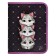 Folder for notebooks A5, 180 x 230 x 25 mm, lightning around, plastic 0.5, PM-A5-04 Calligrata "cats"