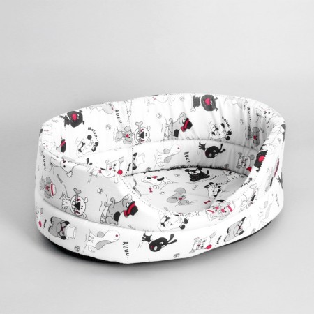 Lynchyka Poplin Perseiline Le-2 No. 2 43 x 30 x 16 "Dogs"