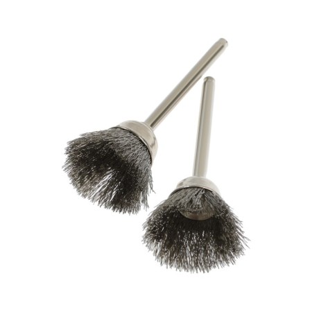 A set of metal brushes for a tundra engraver, a shank 3 mm, 45 pcs.-3