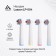 Luazon LP-004 nozzles for Oral B electrical toothbrush, 4 pcs, in a set