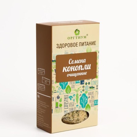 Hemp seeds, peeled nuclei, 100 g-4