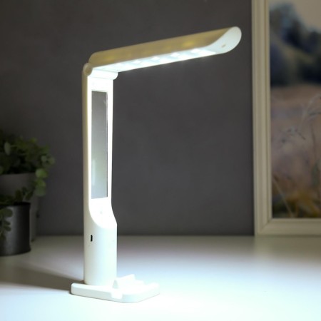 Table touch lamp 1522/1wt 10xLED 5W USB battery 3 white mode 6.5x9x25.5 cm Risalux-2