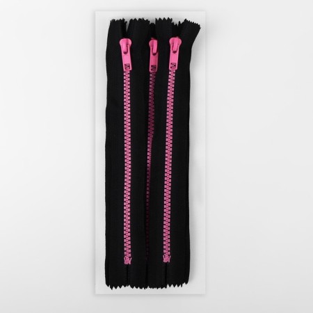 Lightning "Tractor", No. 5, UNDERSTANDING, Castle automatic, 20 cm, black/pink color-2