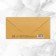 An envelope for money with a wooden element "Congratulations!", Girlands, 16.5 x 8 cm