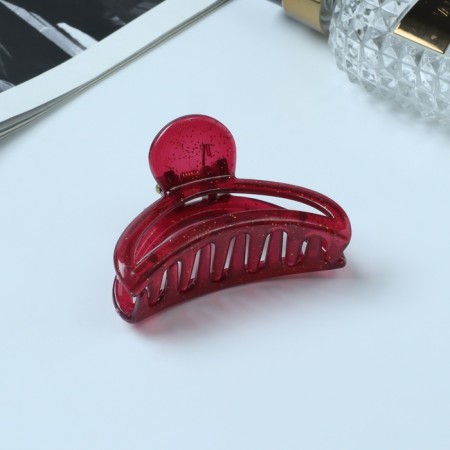 Hair crab "Gloria" arc, 7 cm, mix