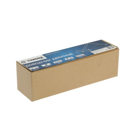 Доводчик дверной ТУНДРА D60WW, до 60 кг, белый-14