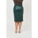 Female skirt, size 66, green color