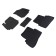 Rubber mats with high side for Hyundai Creta, 2016-