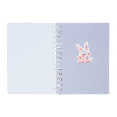Notebook Gift Book on the crest 80l, line, color block, PVC Bun 3D cover (17.6x13.5cm) 105-4