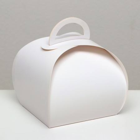 Box under a bento-port without a window, white, 12.5 x 10.5 x 11 cm
