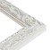 Frame for paintings (mirrors) 70 x 90 x 4 cm, tree "Versailles", white-silver