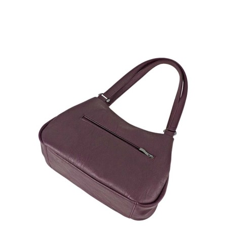 B2701 Bag bag, lightning department, burgundy color 21x25x111cm-1