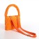 Youth bag on magnet, orange color