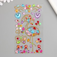 Decorative jewelry from rhinestones 