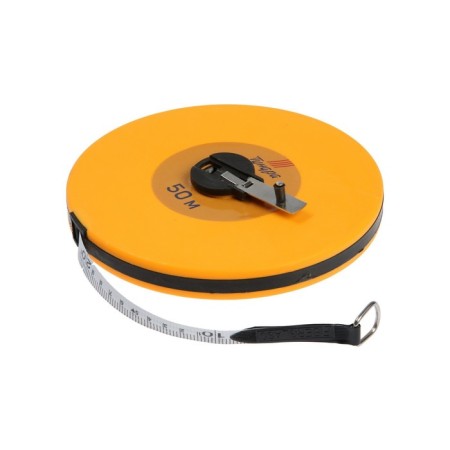Roulette geodesical tundra, fiberlass tape, closed case, 50 m x 13 mm-1