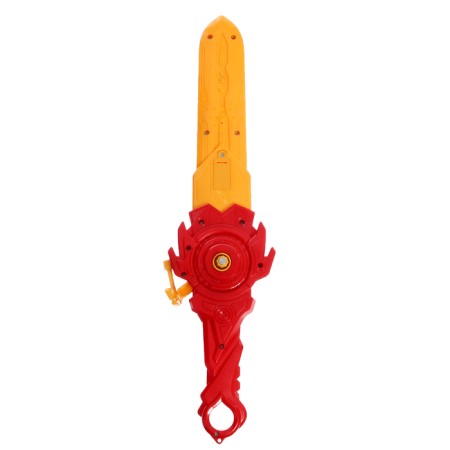 Set Ultra Spin "Gladiator", 1 top, with a launch device, red color-3