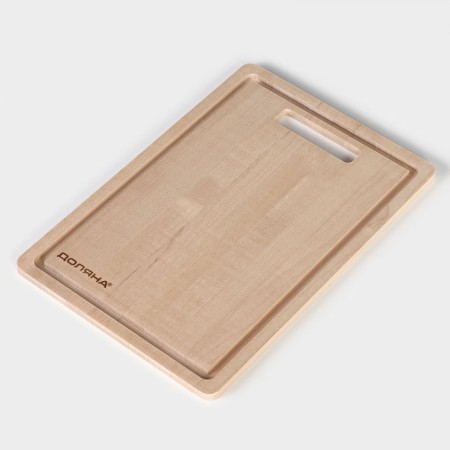 Defense board "Classic" with a gutter, 30x20x0.8, an array of birch-3