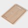 Defense board "Classic" with a gutter, 30x20x0.8, an array of birch