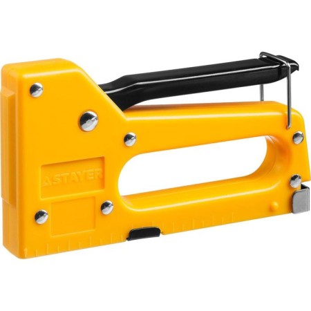 Furniture Stayer Stayer Stayer, 4-8 mm, type of bracket 53, plastic case