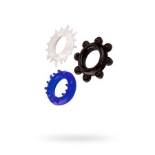 Набор колец Toyfa A-toys, TPE, d=3 см