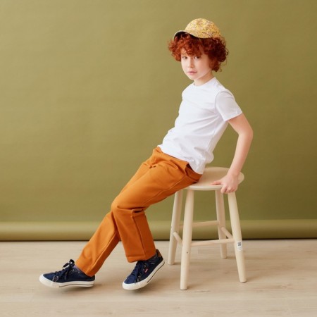 Children's cap "dinosaurics" minku yellow color, river 50-2