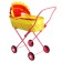 Puppet stroller No. 2, red-yellow color