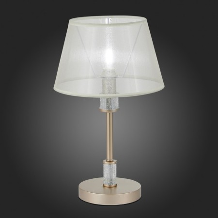 Evoluce bedside lamp. Sle107504-01. Manila. 1x40 W, E14, 26x26x42 cm, golden color-2