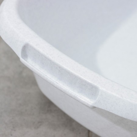 Oval basin "Aquarius", 11 l, marble color-3